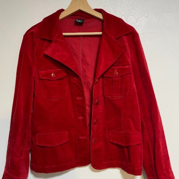 Tribal Red Blazer - Picture 3 of 13